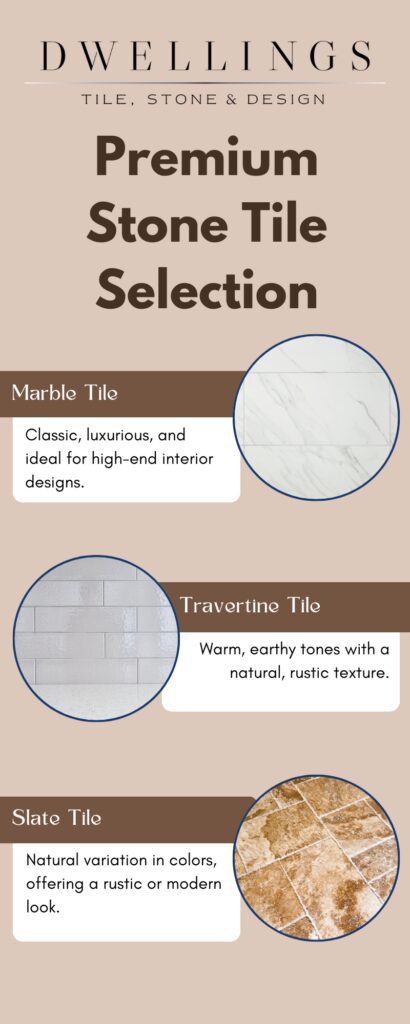 Our Premium Stone Tile Selection